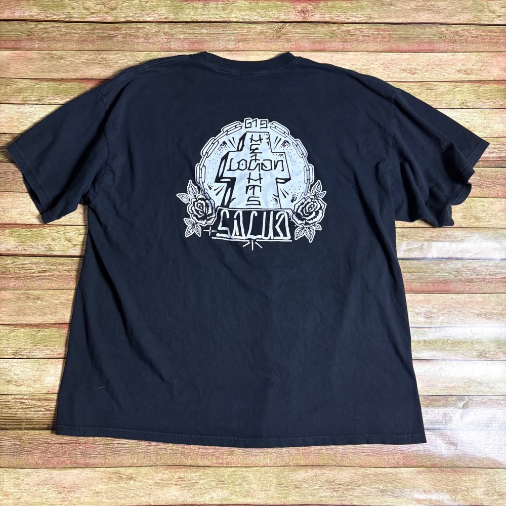 Salud Tacos Barrio Logan San Diego graphic tee.‎  item 486